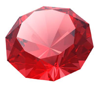 рубин красный камень