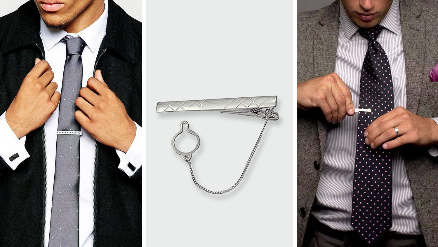 Зажим для галстука: как правильно носить, какие бывают